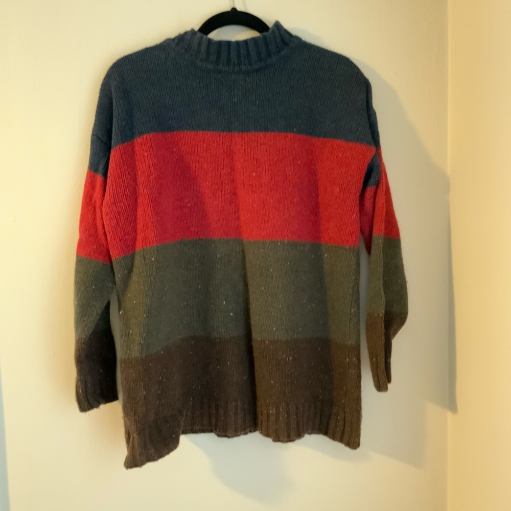 90s stripe sweater - Picture 1 of 4
